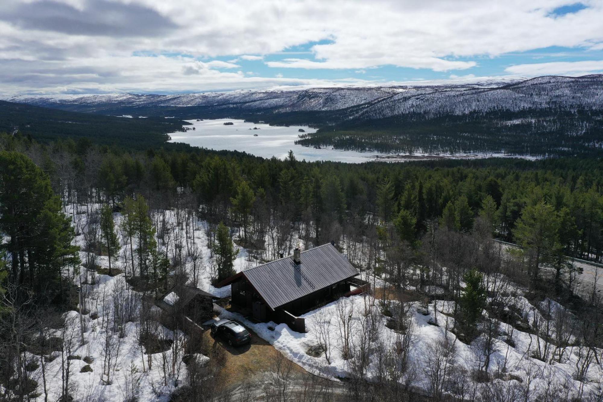 Koselig Hytte Med Usjenert Og Solrik Beliggenhet Geilo Exterior photo