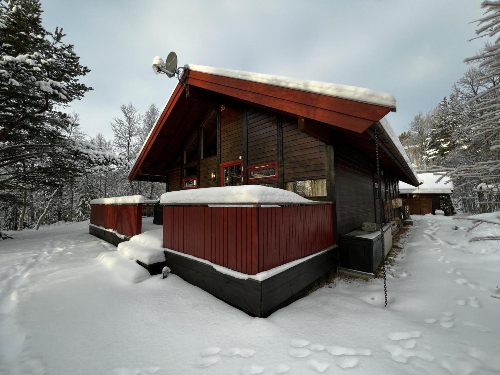 Koselig Hytte Med Usjenert Og Solrik Beliggenhet Geilo Exterior photo