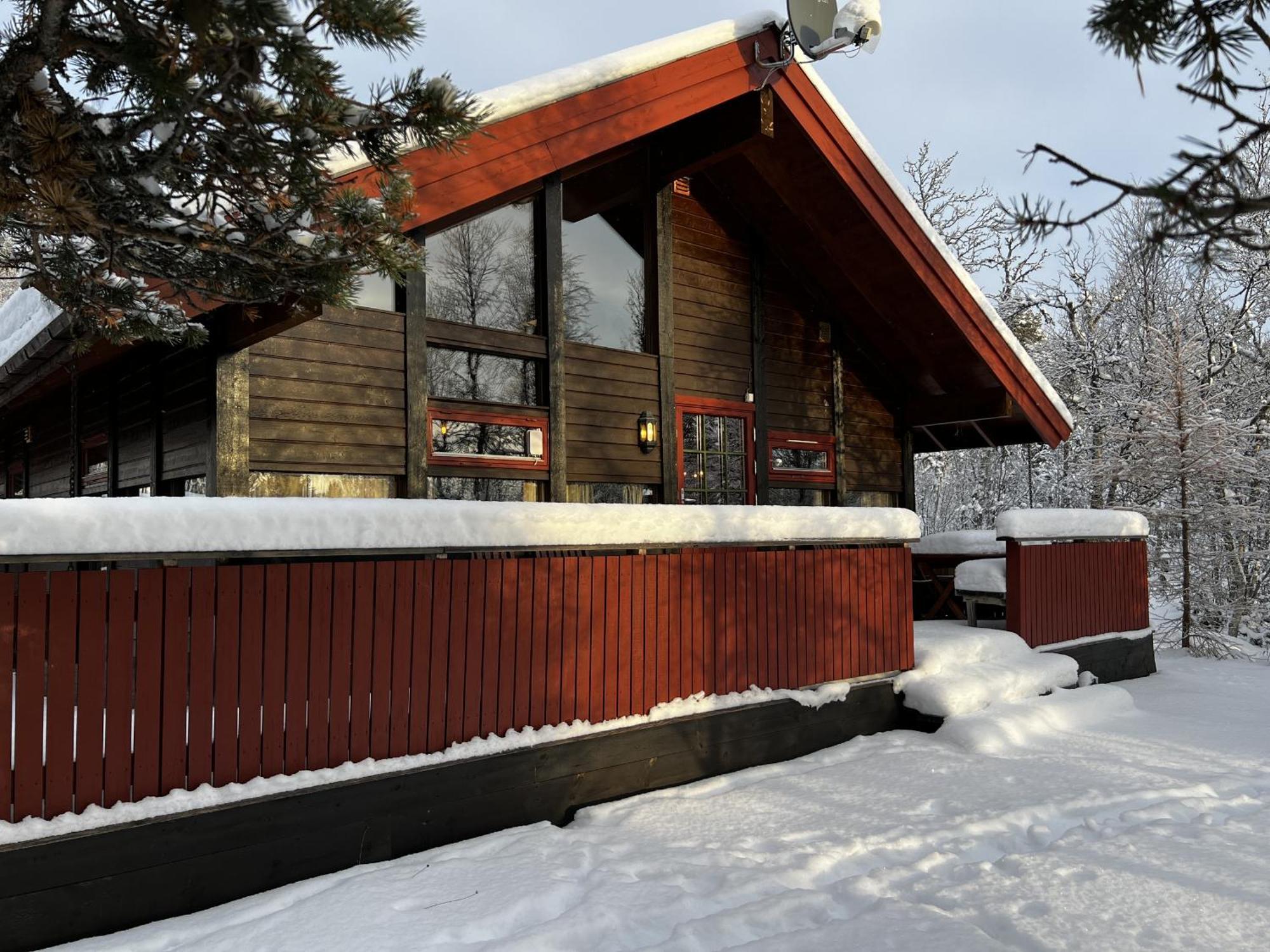 Koselig Hytte Med Usjenert Og Solrik Beliggenhet Geilo Exterior photo