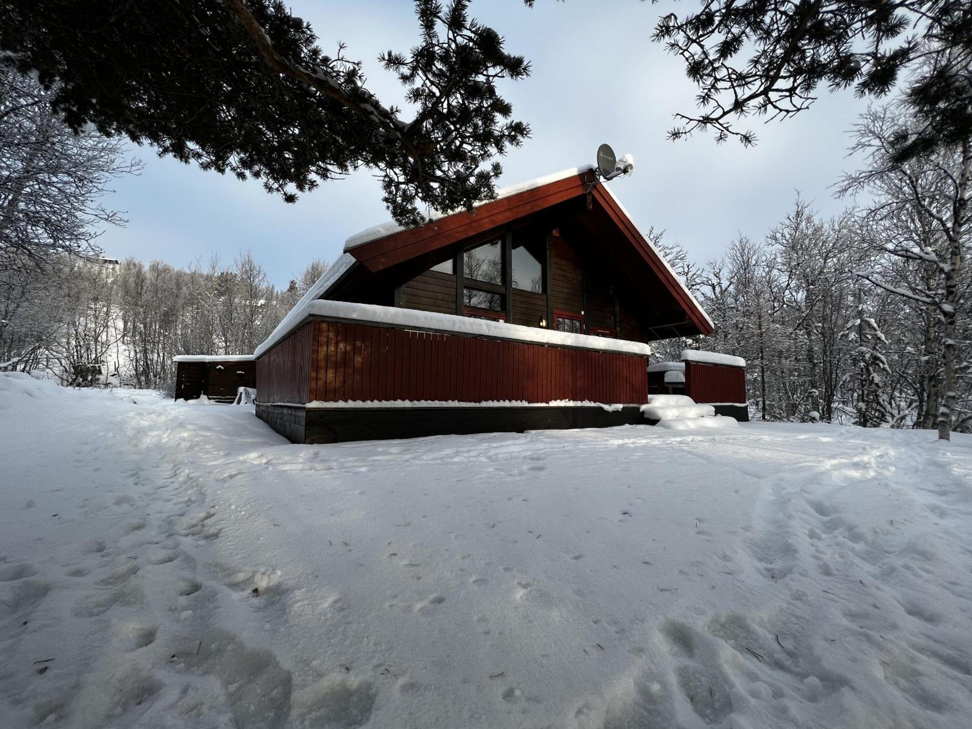 Koselig Hytte Med Usjenert Og Solrik Beliggenhet Geilo Exterior photo